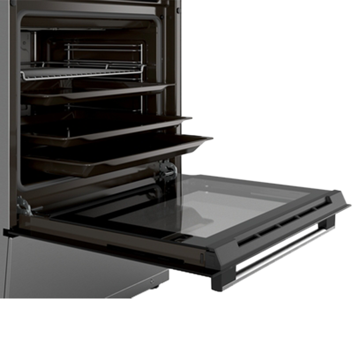 Bosch inductie fornuis RVS