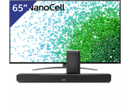 LG 65 inch/165 cm Nano LED TV + Denon soundbar