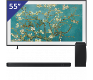 Samsung QLED TV + Soundbar met Subwoofer