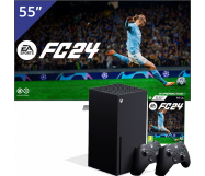 Samsung 55 inch QLED TV + Xbox Serie X 