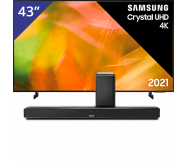 Samsung 43 inch/109 cm 4K TV + Soundbar