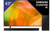 Samsung 43 inch/109 cm Crystal 4K LED TV + SA-HWB530