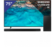 Samsung 75 inch/191 cm Crystal 4K LED TV + SA-HWB530