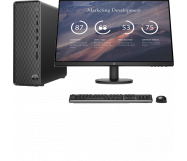 HP Slim PC Met 27" monitor