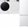 LG Koelvriescombinatie + LG Wasmachine + LG Wasdroger