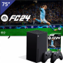 Samsung 75 inch QLED TV + Xbox Serie X 