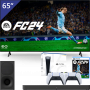 Sony 65 inch TV + Soundbar met Subwoofer + PlayStation 5