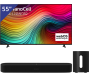 LG 55 inch TV + Sonos Beam + Sub mini