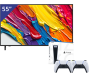 LG 55 inch QNED TV + PlayStation 5