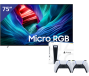 Samsung 75 inch Micro RGB TV + PlayStation 5