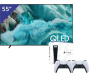Samsung 55 inch QLED TV + PlayStation 5