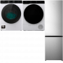 Hisense Koelvriescombinatie + Wasmachine + Droger