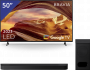 Sony 50 inch Ultra HD TV + Sony Bravia Theatre Bar + Subwoofer