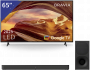 Sony 65 inch Ultra HD TV + Soundbar met Subwoofer