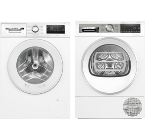 Bosch Wasmachine + Bosch Droger