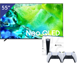 Samsung 55 inch Neo QLED TV + PlayStation 5