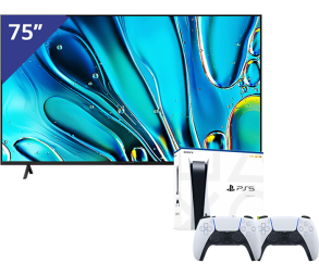 Sony Bravia 75 inch 4K Ultra HD TV + PlayStation 5