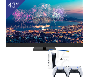 Thomson 43 inch/109 cm QLED TV + Playstation 5