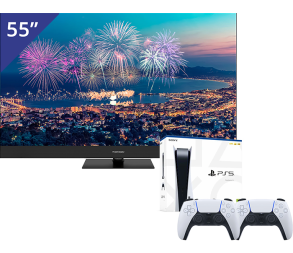 Thomson 55 inch/140cm QLED TV + PlayStation 5