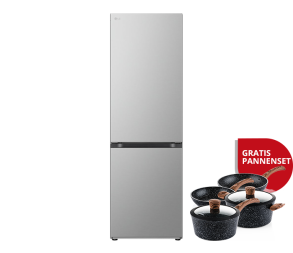 LG Koelvries 344 liter RVS