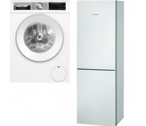 Bosch Koelvriescombinatie + Bosch Wasmachine