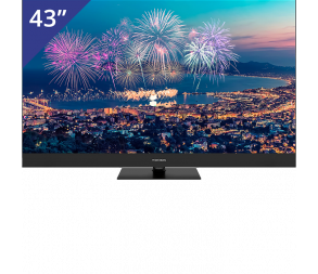 Thomson 43 inch/109 cm QLED TV met front speaker