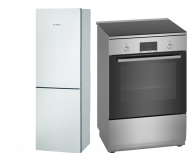 Bosch Koelvriescombinatie + Bosch Inductiefornuis