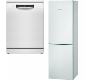Bosch Koelvriescombinatie + Bosch Vaatwasser