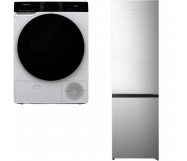 Hisense Koelvriescombi + Hisense Droger