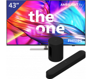 Philips 43 inch TV + Sonos Beam + Sub mini