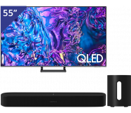 Samsung 55 inch TV + Sonos Beam + Sub mini