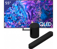 Samsung 55 inch TV + Sonos Beam + Sub mini