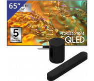 Samsung 65 inch TV + Sonos Beam + Sub mini