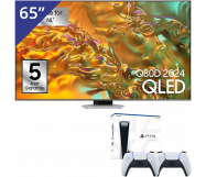 Samsung 65 inch QLED TV + Playstation 5 
