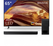 Sony 65 inch Ultra HD TV + Sony Bravia Theatre Bar + Subwoofer