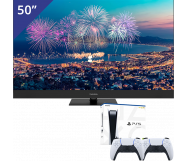 Thomson 50 inch/127 cm QLED TV + Playstation 5