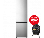 Hisense Koelvriescombinatie 336 liter RVS