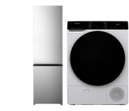 Hisense Koelvriescombi + Hisense Droger
