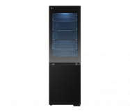 LG Instaview Koelvriescombinatie 349 liter zwart