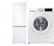 Samsung Wasmachine + Samsung Koelvriescombi