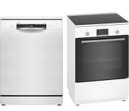 Bosch Inductiefornuis + Bosch Vaatwasser