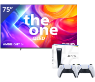 Philips 75 inch TV + PlayStation 5