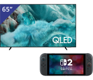 Samsung 65 inch QLED 4K TV + Nintendo Switch 2