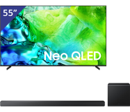 Samsung 55 inch Neo QLED TV + Soundbar met Subwoofer