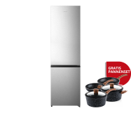 Hisense Koelvriescombinatie 336 liter RVS