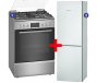 Bosch Fornuis + Koelvriescombinatie