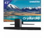 Samsung 43 inch/109 cm UHD 4K TV + Denon Soundbar + subwoofer