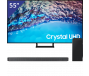 Samsung UHD LED TV + Soundbar met Subwoofer