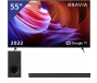 Sony UHD LED TV + Soundbar met draadloze Subwoofer