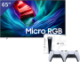 Samsung 65 inch Micro RGB TV + PlayStation 5